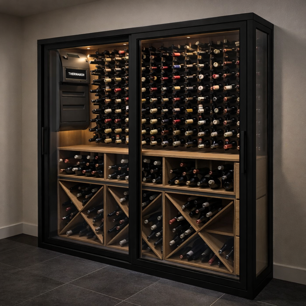 Ønsker du en "wow" faktor på vinrommet ditt? Opplev den nye vinveggen fra Thermocold
