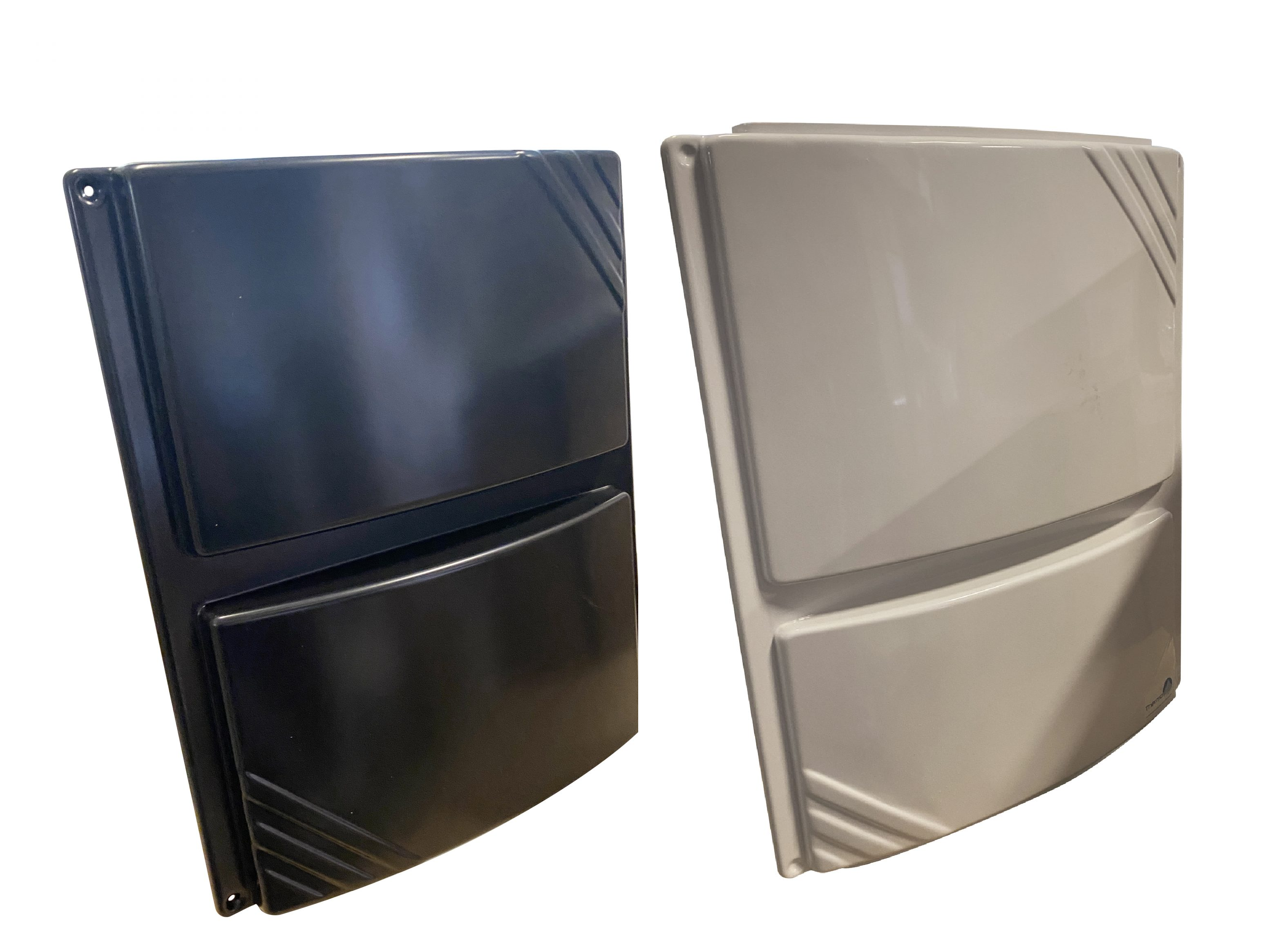 Plastic cover package for EC cooling unit