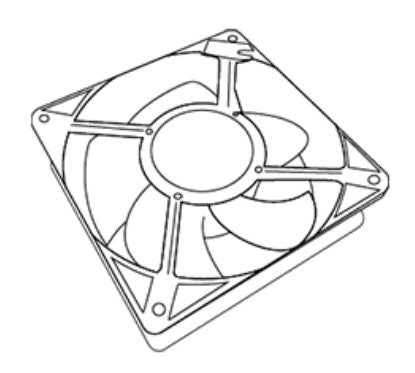 Vifte Ebm-papst AxiACi 120 1,1W (8315100216)