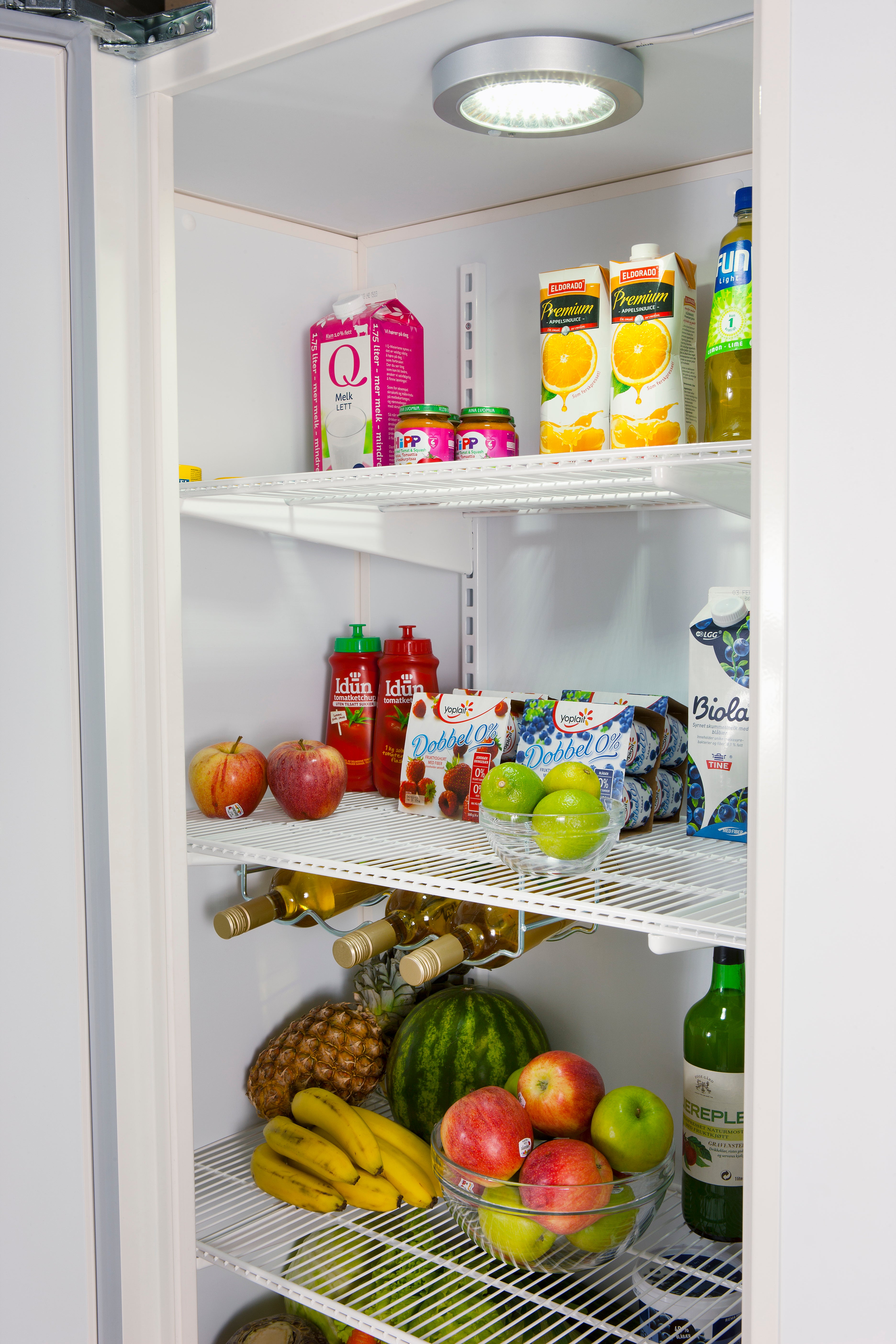 Standard kjølerom 1 integrerbart med møbelfront