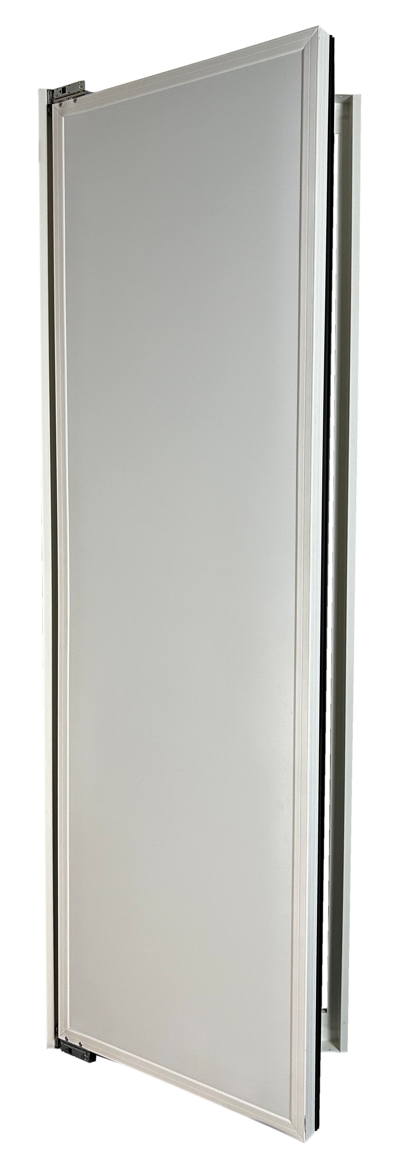 Integrated cold room door for furniture board
