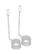 Pressure pipe heating loop for NLU