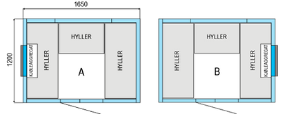 Standard kjølerom 4