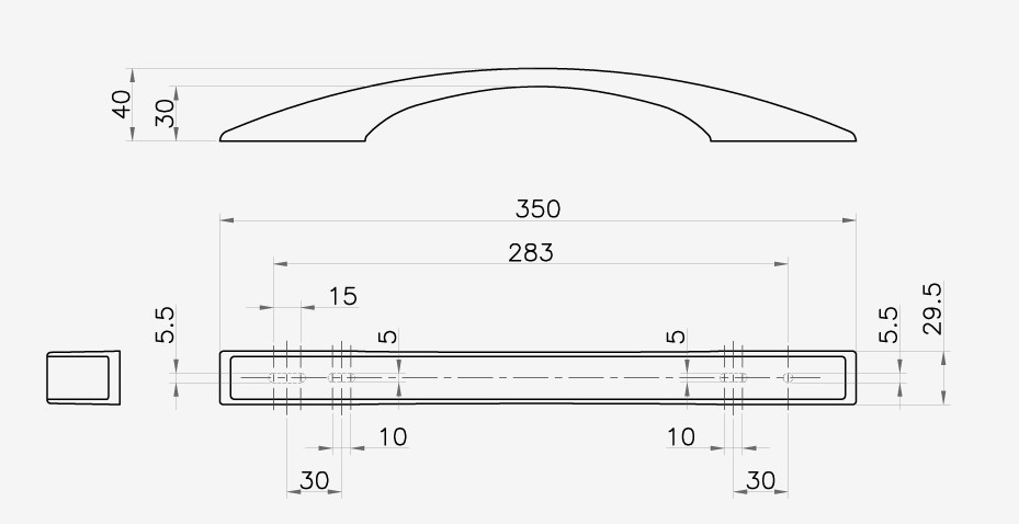 Håndtak Thermocold dør