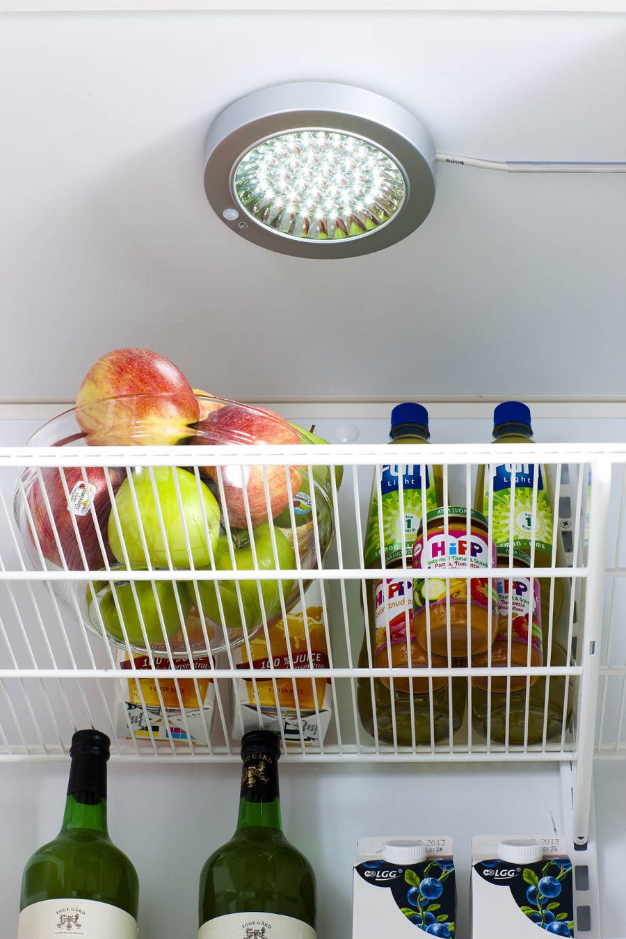 Hylle pakke til kjølerom