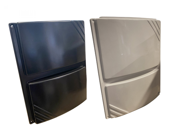 Plastic cover package for EC cooling unit